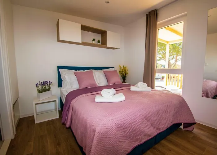 Mobile Homes At キャンプ場