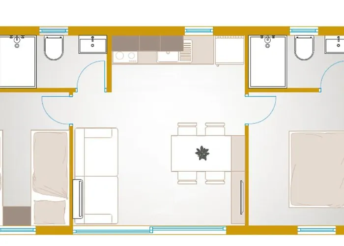 キャンプ場 Mobile Homes At ウグリャン