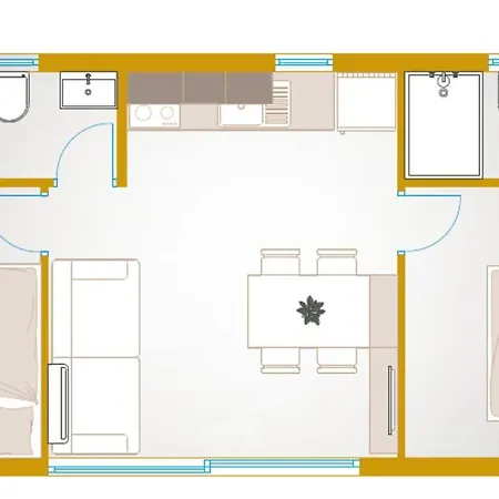 אתר קמפינג Mobile Homes At אוגייאן